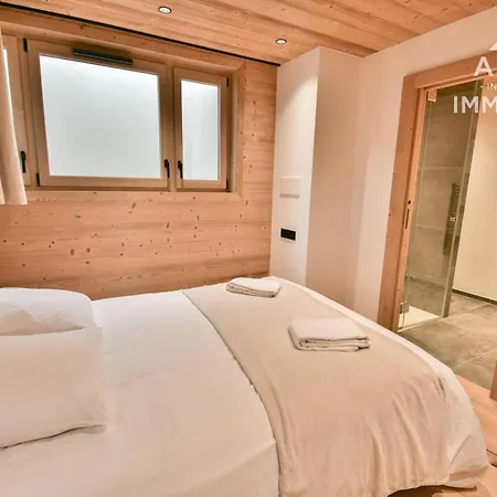 Domek alpejski Moderne Et Cosy Avec Wi-fi Et Garage Au Grand-bornand - Fr-1-391-186 *