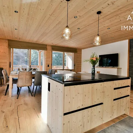 Moderne Et Cosy Avec Wi-fi Et Garage Au Grand-bornand - Fr-1-391-186 Domek alpejski *