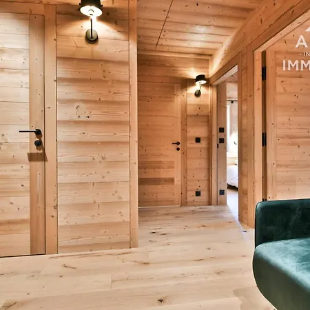 Domek alpejski Moderne Et Cosy Avec Wi-fi Et Garage Au Grand-bornand - Fr-1-391-186 *